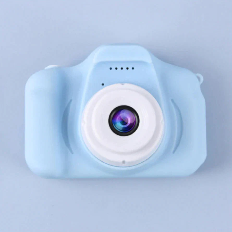 Variant image for Caméra Mini Vintage Bleu Rétro Plastique Durable-1