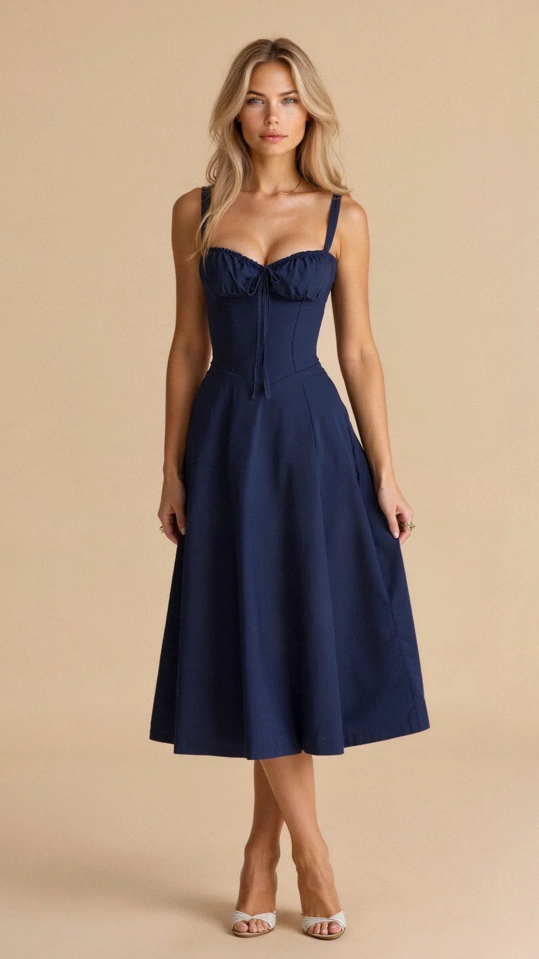 Robe Bustier Florale Femme 7