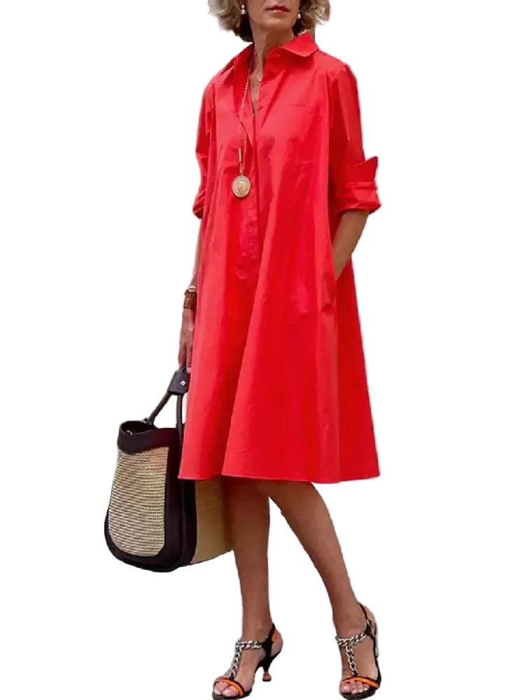 Robe Chemise Décontractée pour Femme 1