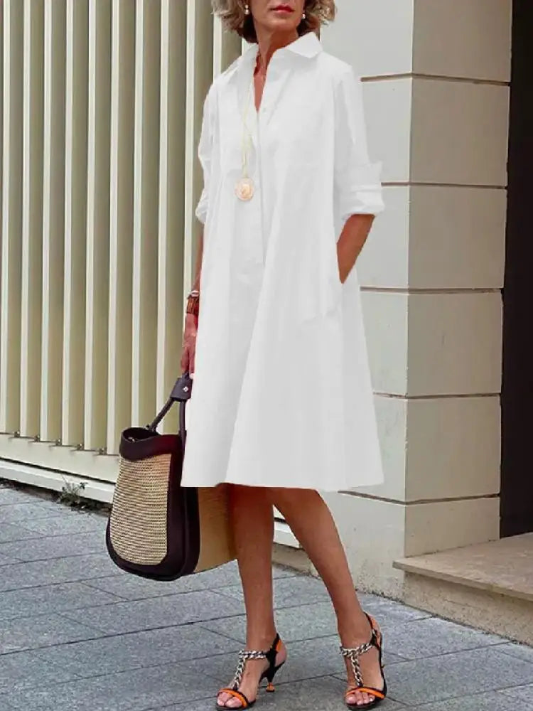 Robe Chemise Décontractée pour Femme 2