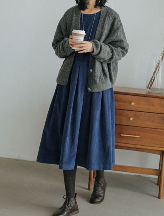 Robe Classique en Velours pour Femmes 2