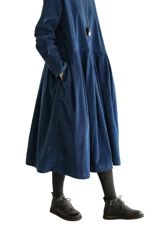 Robe Classique en Velours pour Femmes 5