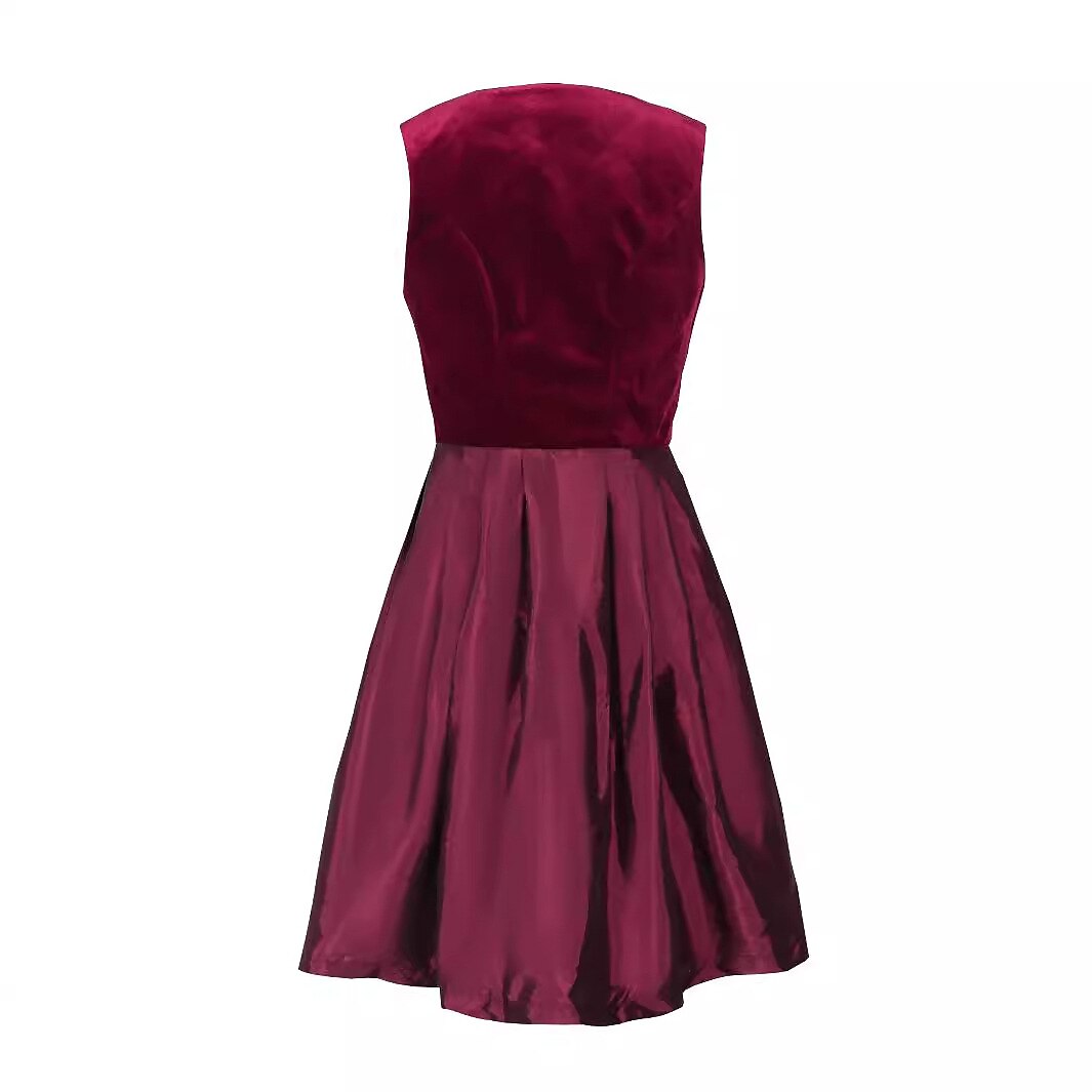 Robe Dirndl Noire Brodée en Tissu pour Femmes 4