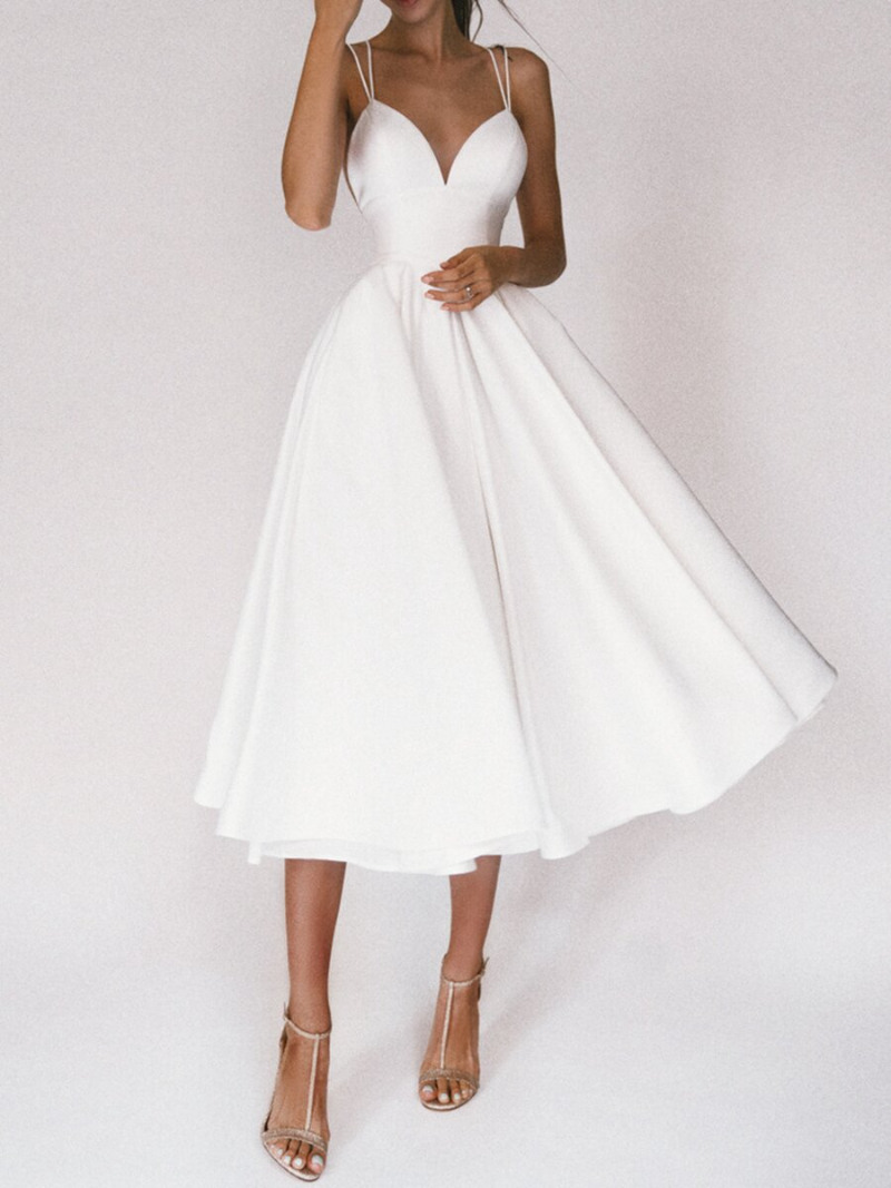 Robe Femme Décolleté en V Chic 3