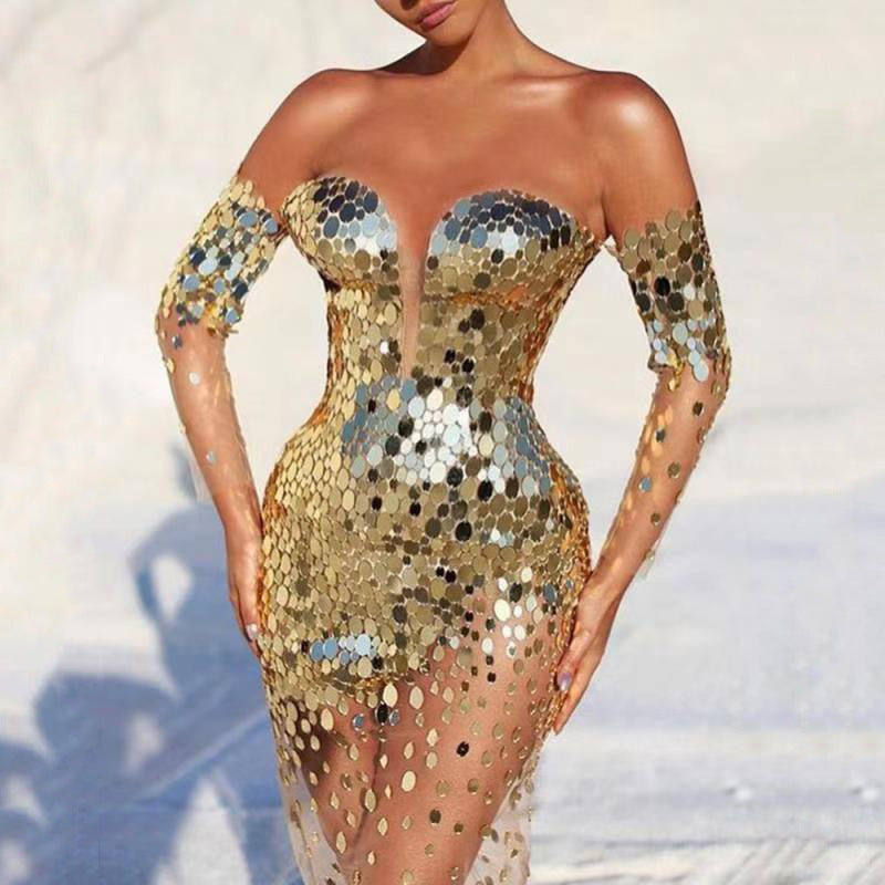 Robe Femme Longue Chic pour Soirée Élégante 2