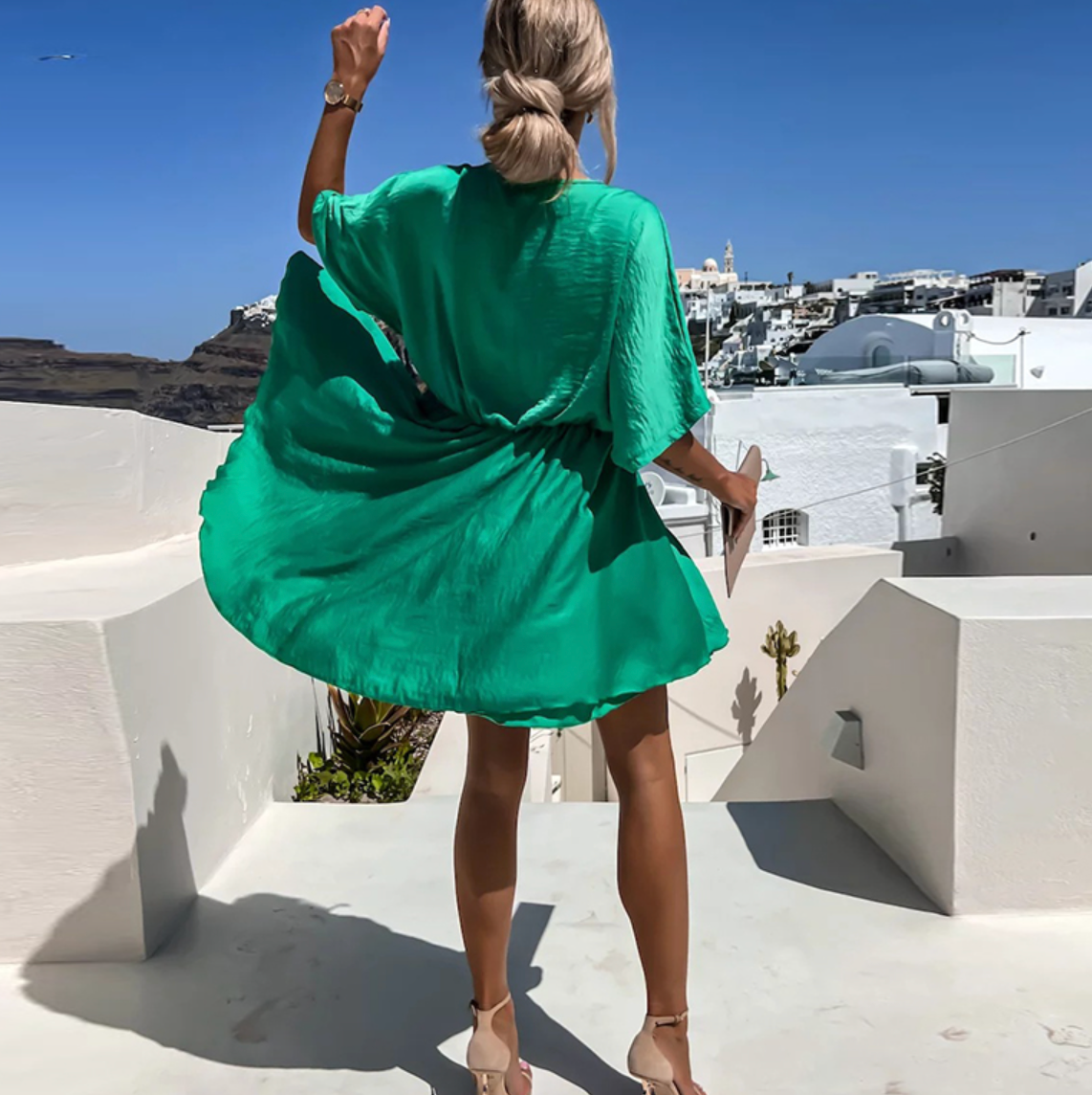 Robe Femme Portefeuille Chic Midi 4