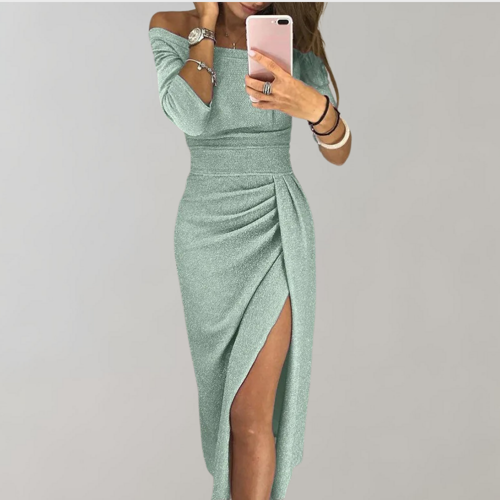 Robe Fendue Chic pour Femmes 3