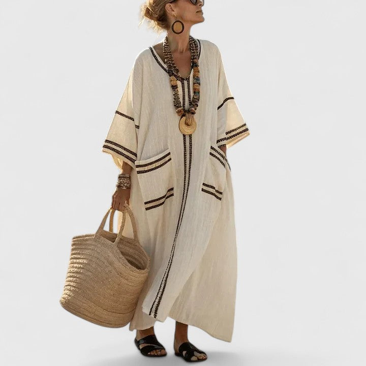 Robe Longue Bohème Femme Chic 1