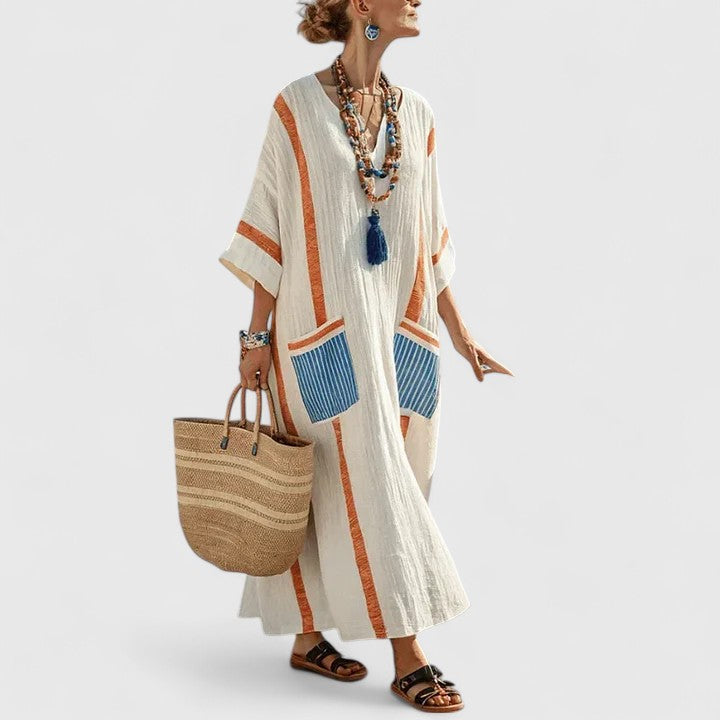 Robe Longue Bohème Femme Chic 5