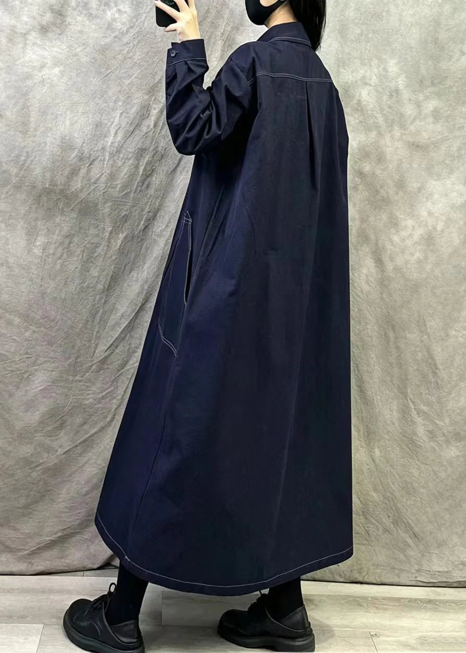 Robe Longue Femme Ample avec Poches Oversize 3