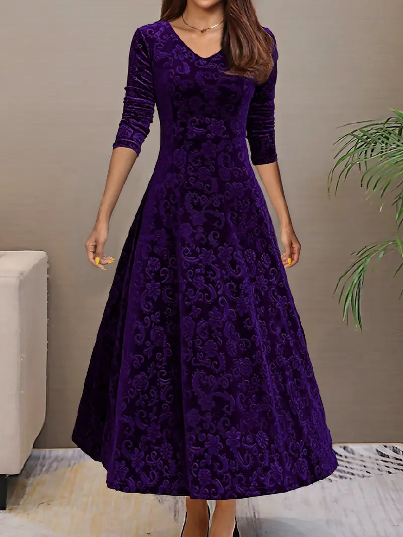 Robe Longue Femme Moderne Maxi Été Tissu Doux 2