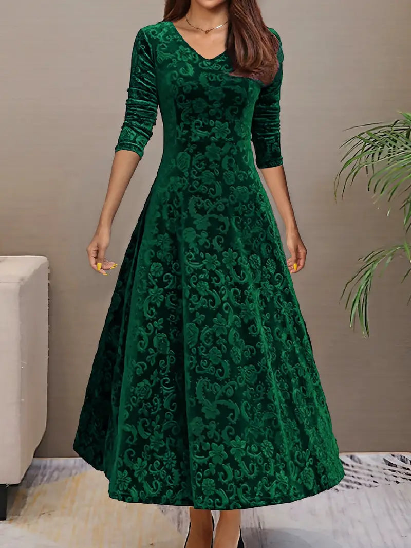 Robe Longue Femme Moderne Maxi Été Tissu Doux 4