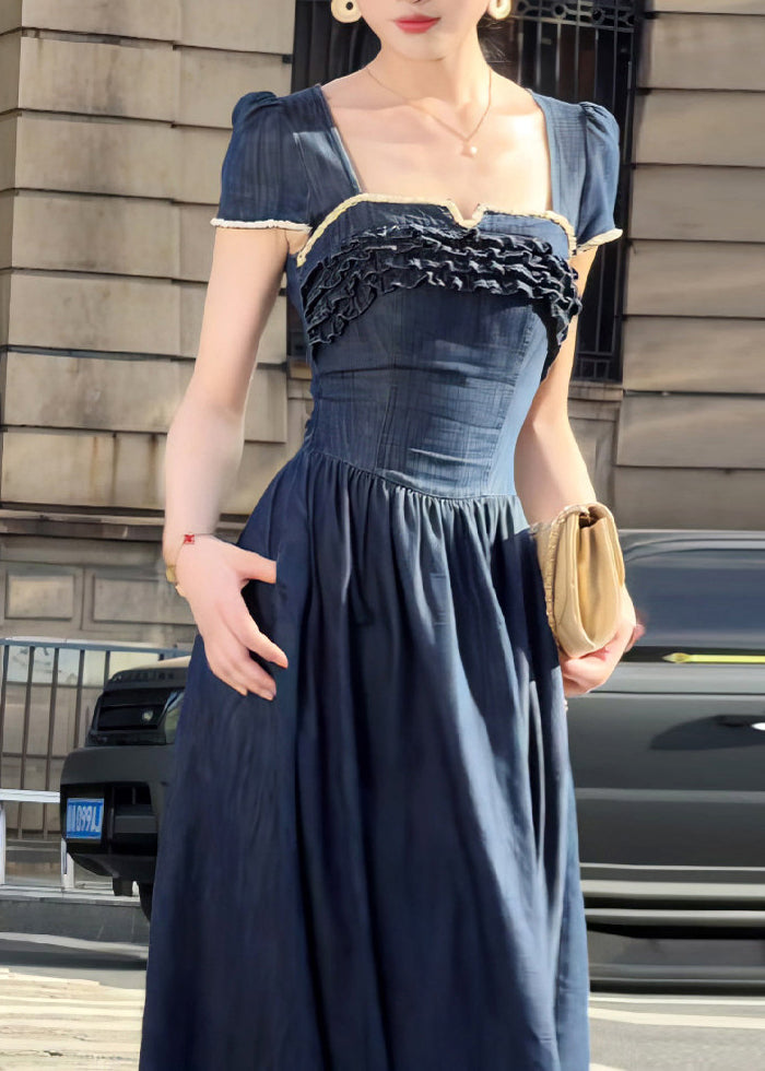 Robe Longue Femme Style Drapé 3