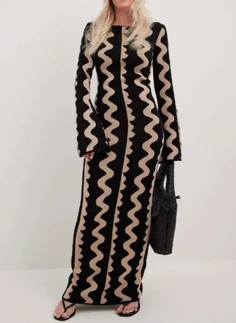 Robe Longue Fleurie Chic 4