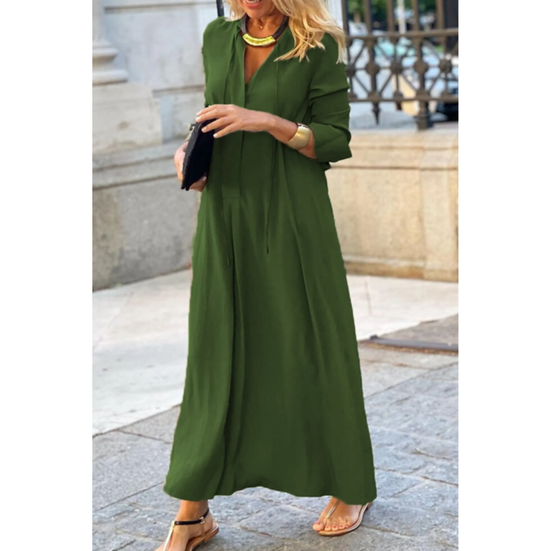 Robe Maxi Femme Confortable Été 2