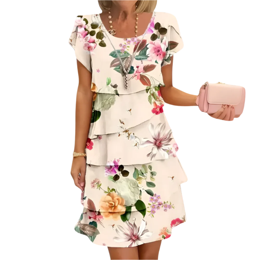 Robe Maxi Femme Florale Chic 0