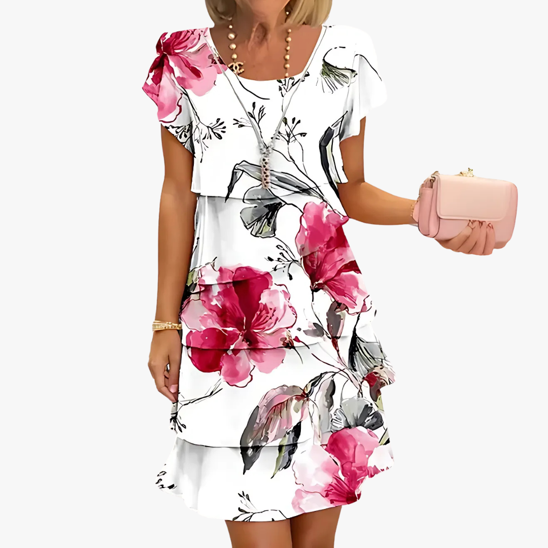 Robe Maxi Femme Florale Chic 1