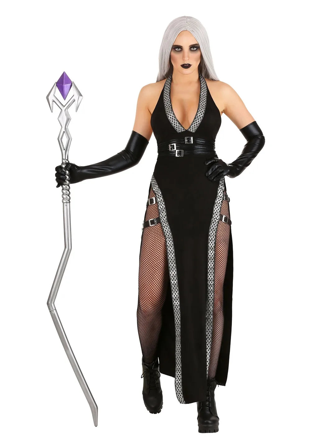 Robe Maxi Femme Gothique pour Halloween 1