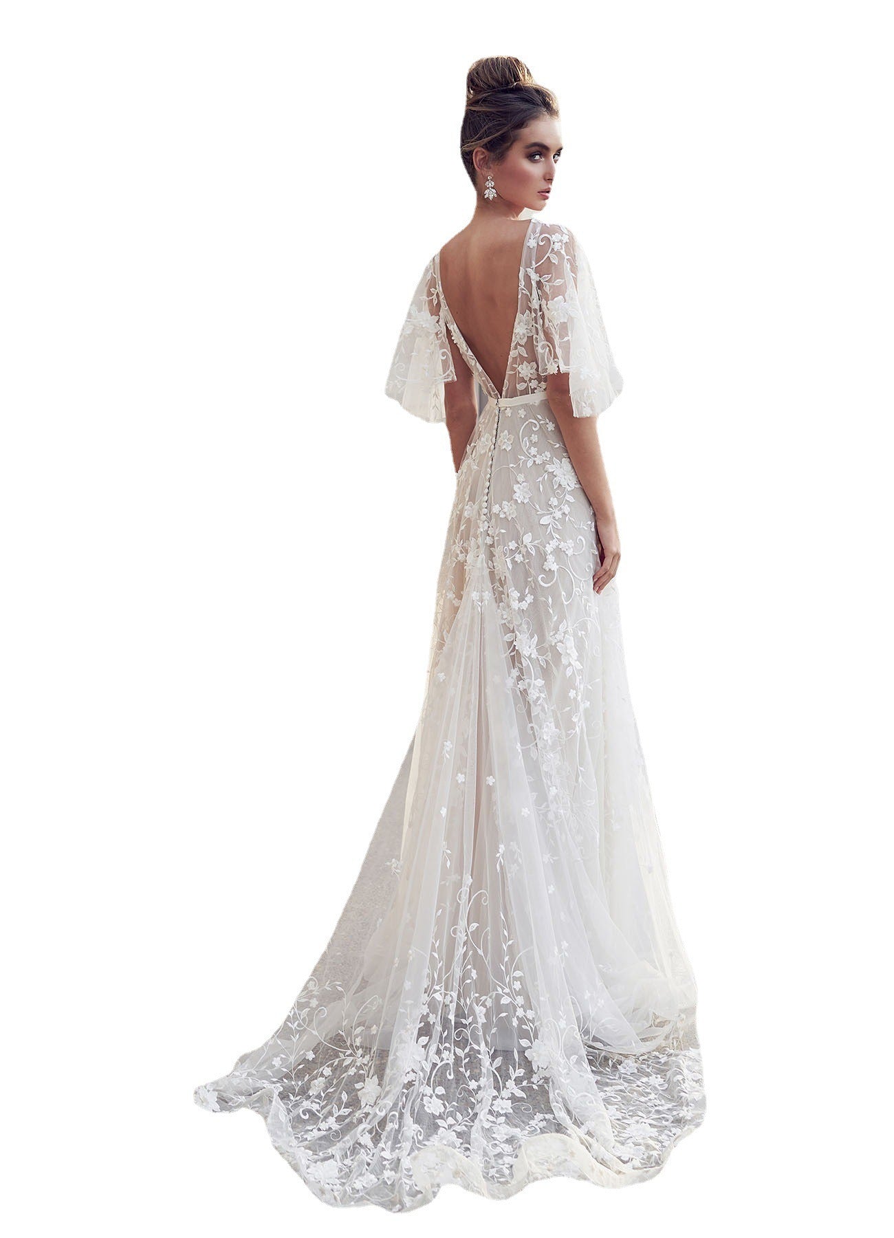 Robe Maxi Fleurie Femme Style Été 4
