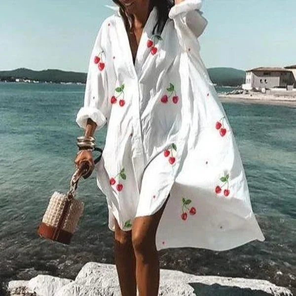 Robe Midi Décontractée pour Femme avec Col Polo 3