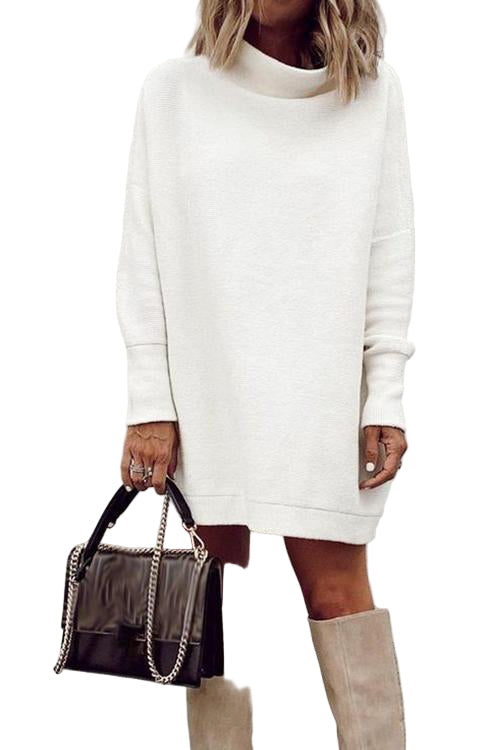 Robe Mini à Col Montant pour Femmes 0