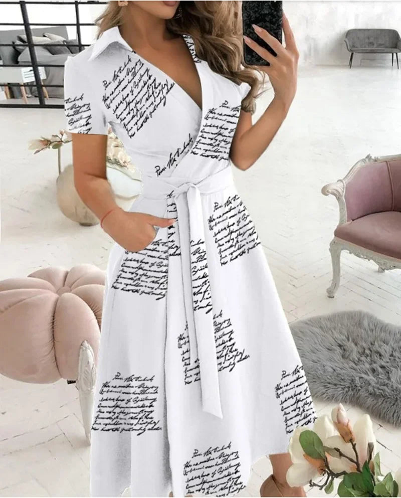 Robe Portefeuille Femme Chic 3