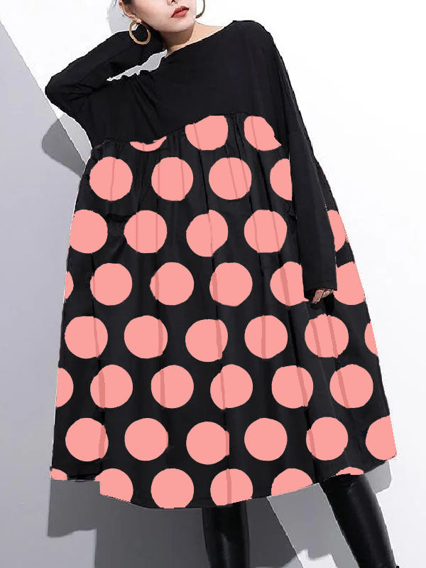 Robe Tunique Femme en Coton Moderne avec Détails Patchwork 9