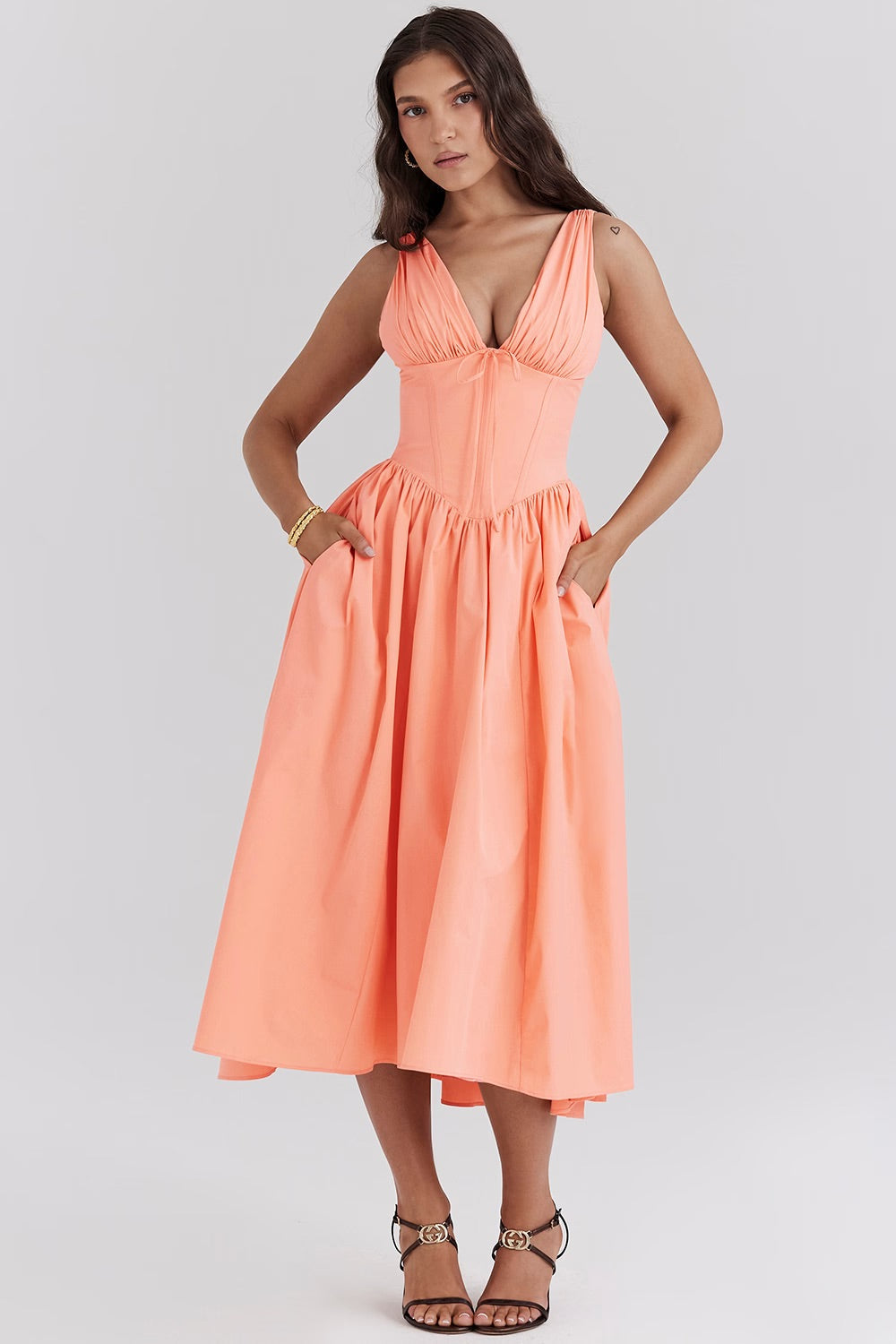 Robe d'Été Fleurie Femme Chic 3