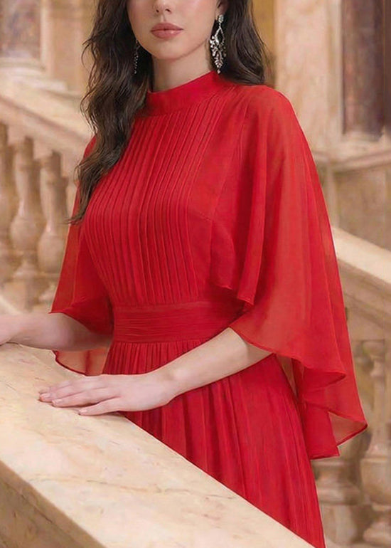 Robe d'été pour femme style patchwork froissé 3