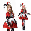 Robe de Clown à Carreaux pour Filles Style Costume de Cirque 0