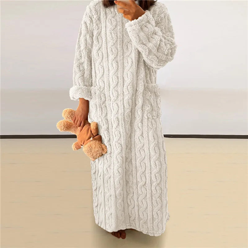 Robe de Nuit Longue Confortable 5