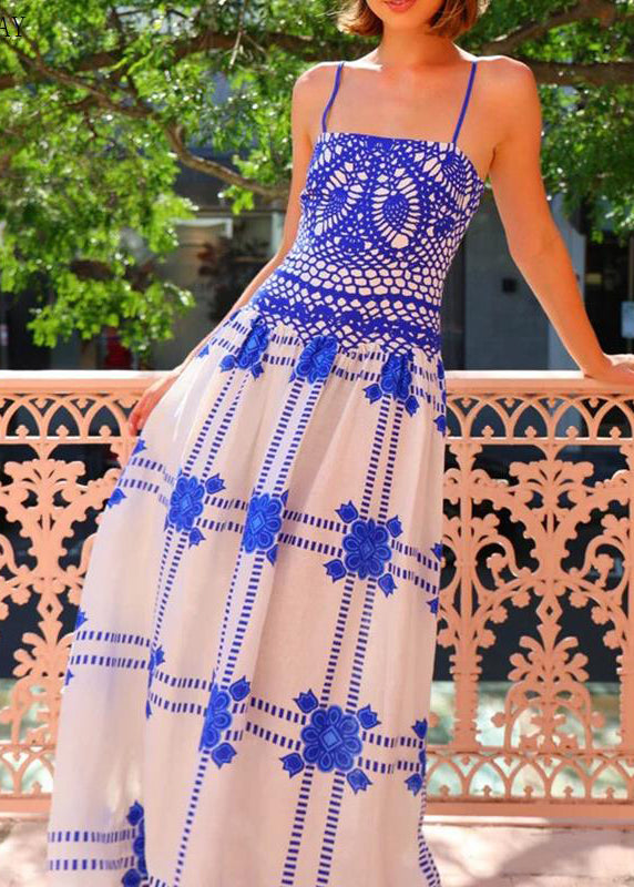 Robe de plage femme à ourlet extra large imprimé estival 3