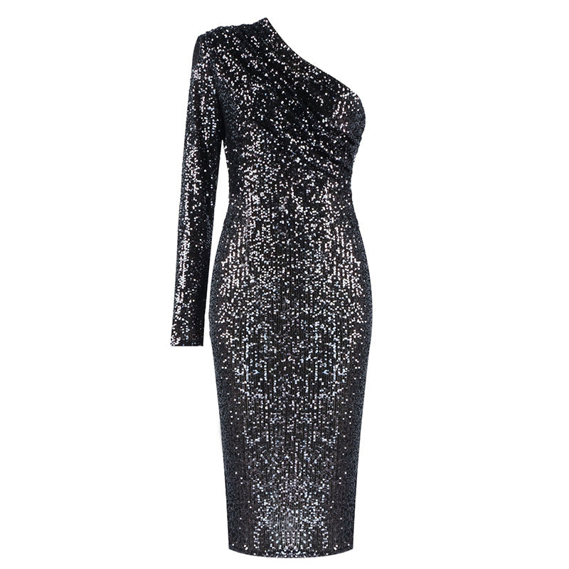 Robe de soirée Femme Silhouette Fluide 0