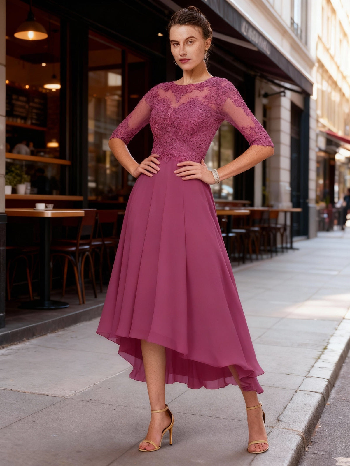 Robe de soirée longue chic 6