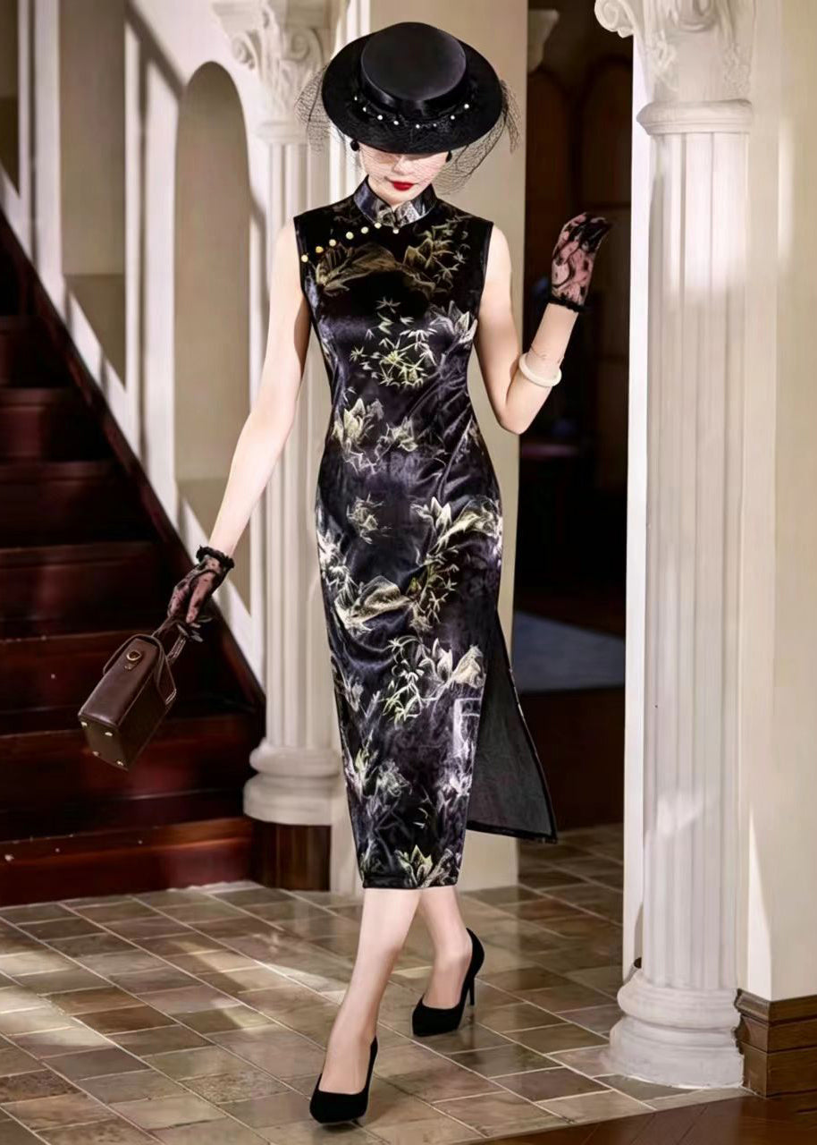 Robe longue fluide pour femme style décontracté 0