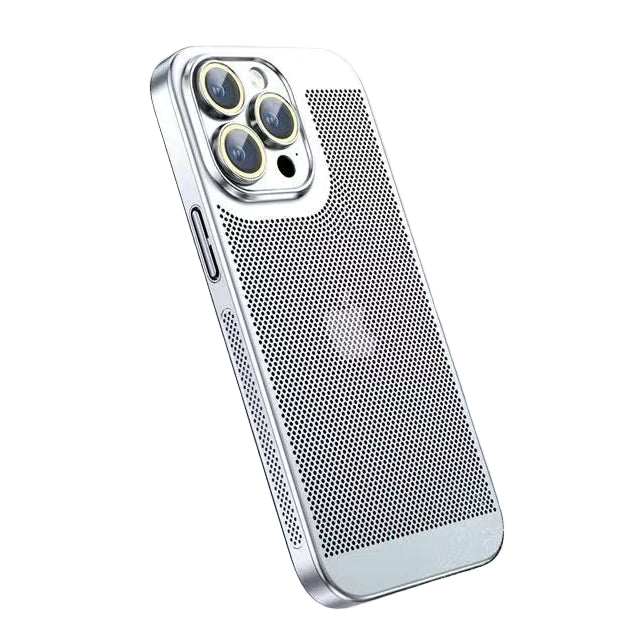 Variant image for Coque de Téléphone Homme Argentée Ultra Mince Galvanisé pour iPhone SE 2020-1