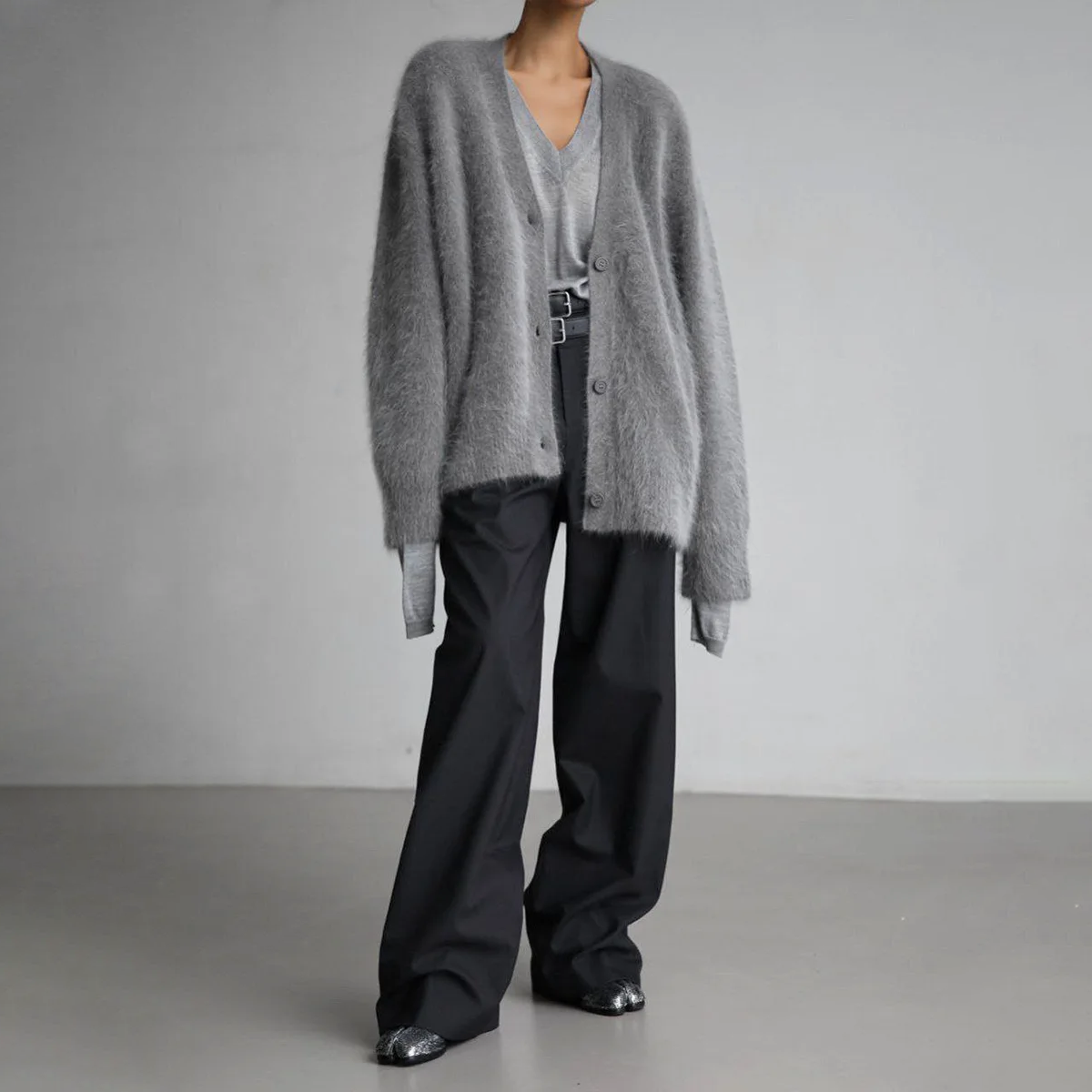 Gilet Femme Chic en Tricot Doux 100% Acrylique 4