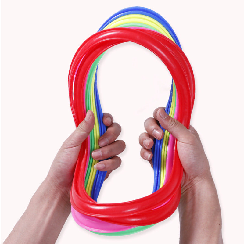 Jeu d'anneaux de saut en treillis Jeu