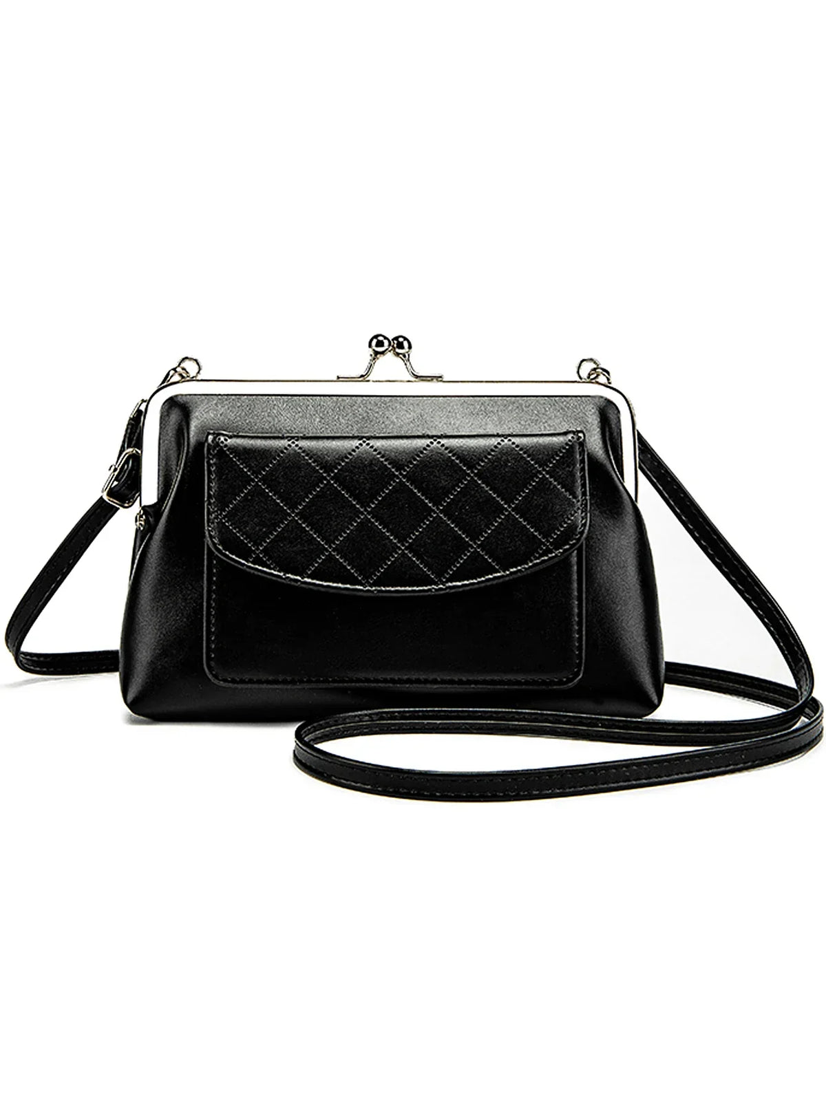 Sac à Bandoulière Femme Compact en Cuir Artificiel 1