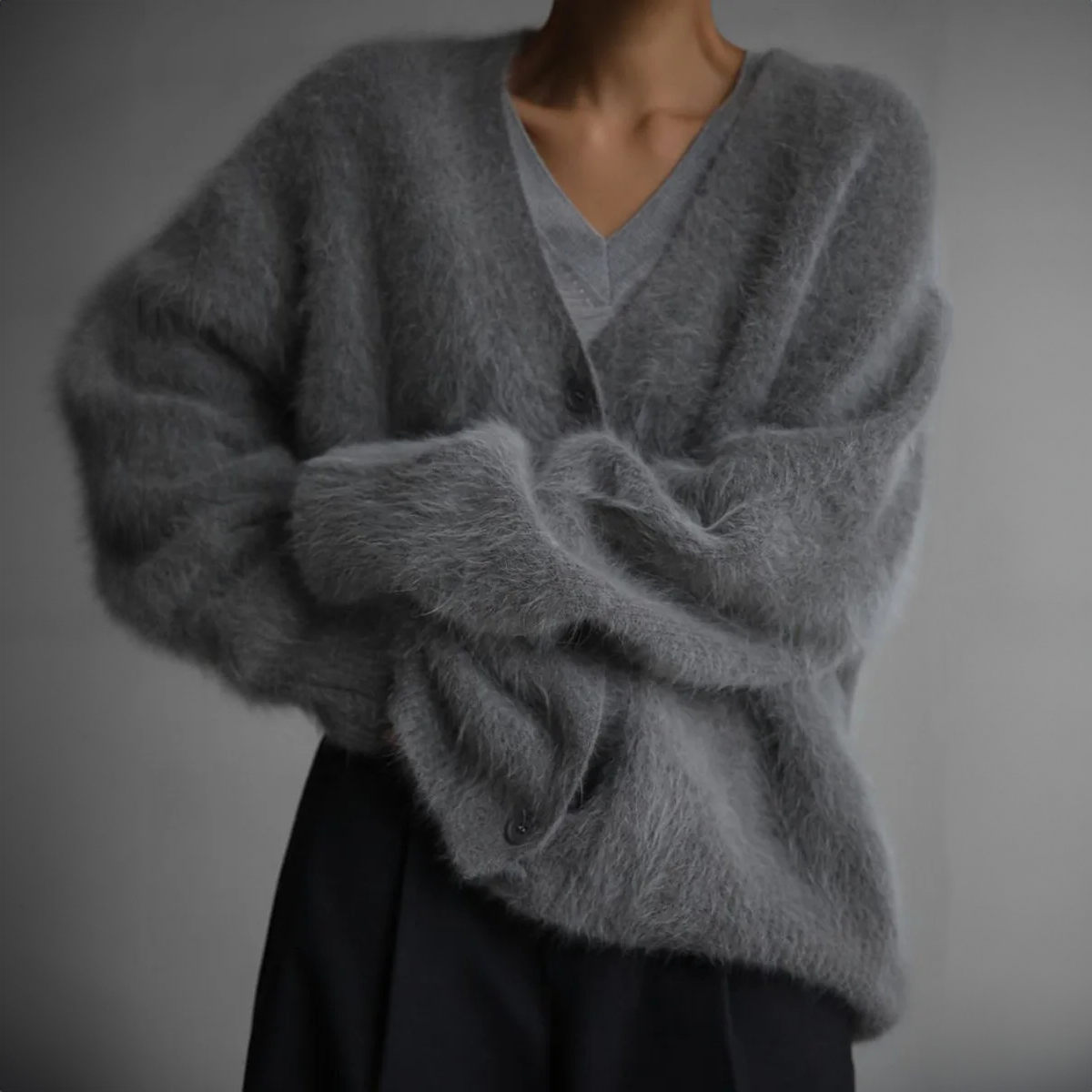 Gilet Femme Chic en Tricot Doux 100% Acrylique 5