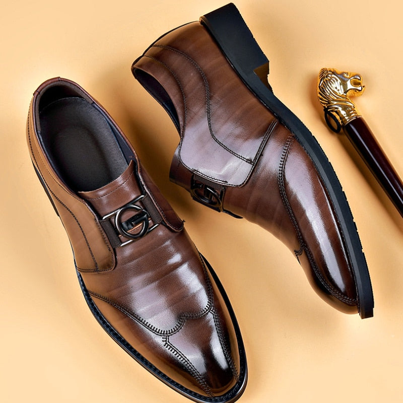 Chaussures pour hommes Élégantes en Cuir Artificiel 3