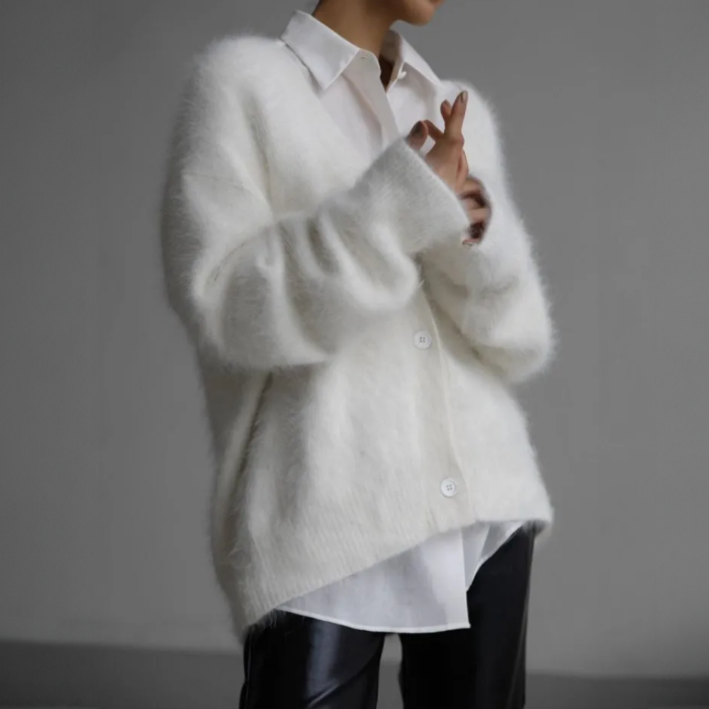 Variant image for Gilet Femme Chic en Tricot Doux 100% Acrylique-7