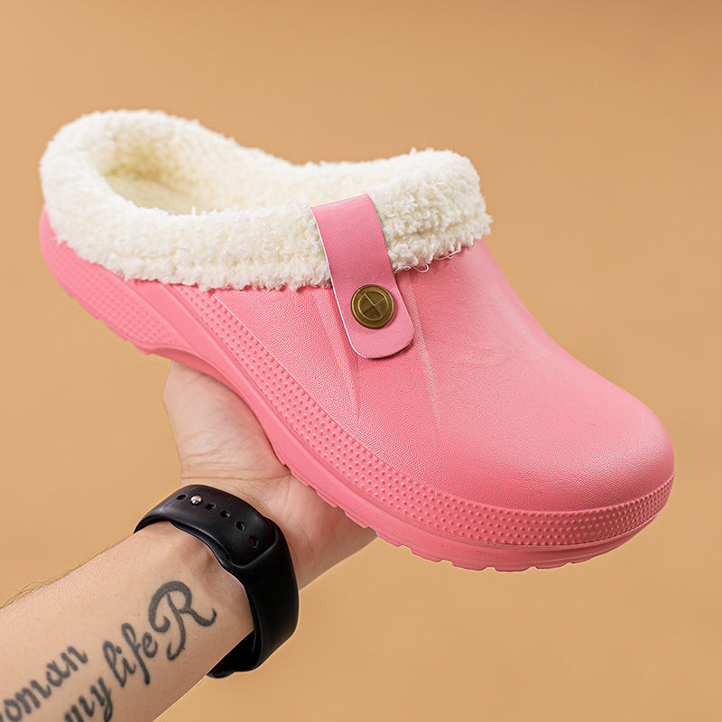 Sabots d'hiver imperméables pour hommes, fourrés 11