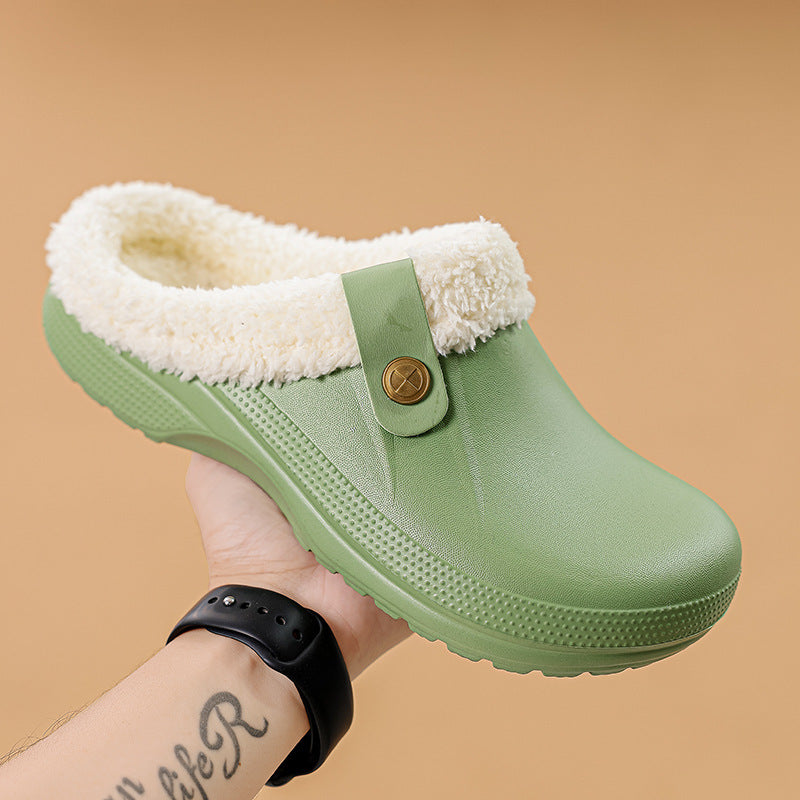 Sabots d'hiver imperméables pour hommes, fourrés 12