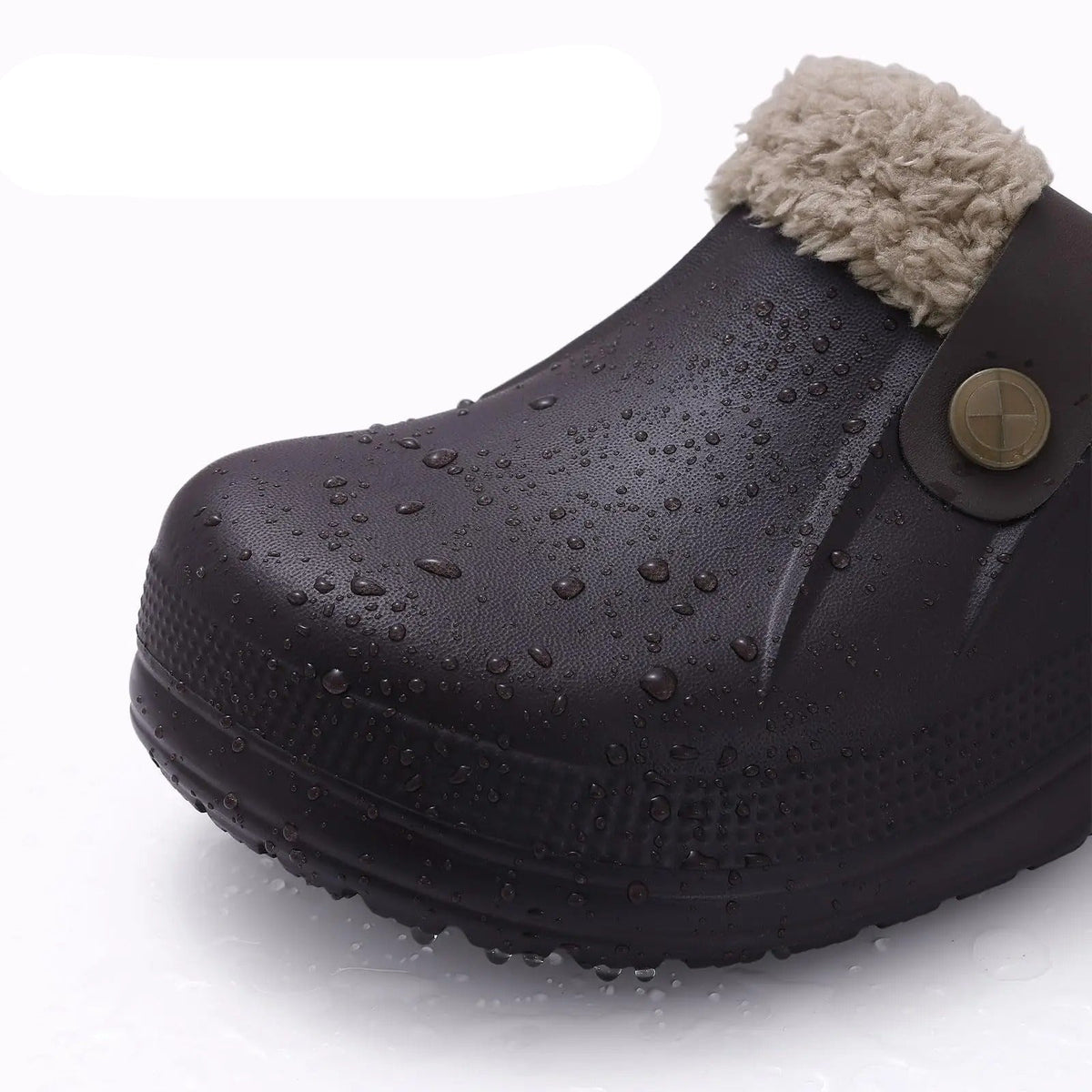 Sabots d'hiver imperméables pour hommes, fourrés 4