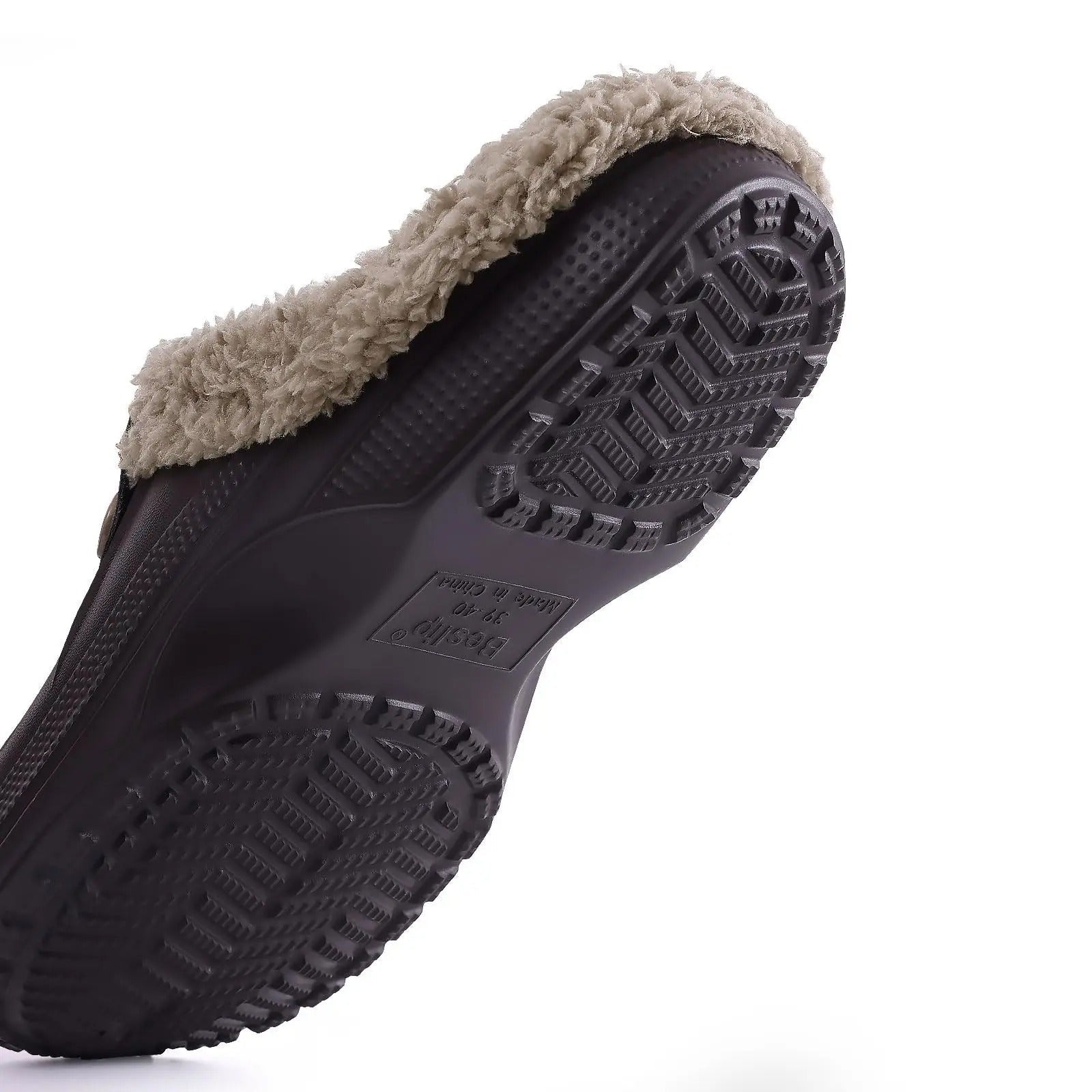 Sabots d'hiver imperméables pour hommes, fourrés 6