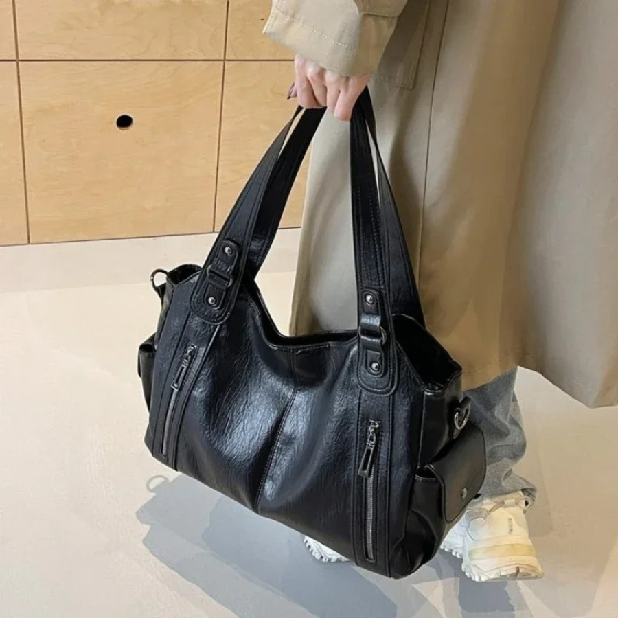 Sac Bandoulière Femme Chic Avec Poches Multiples et Design Moderne 0