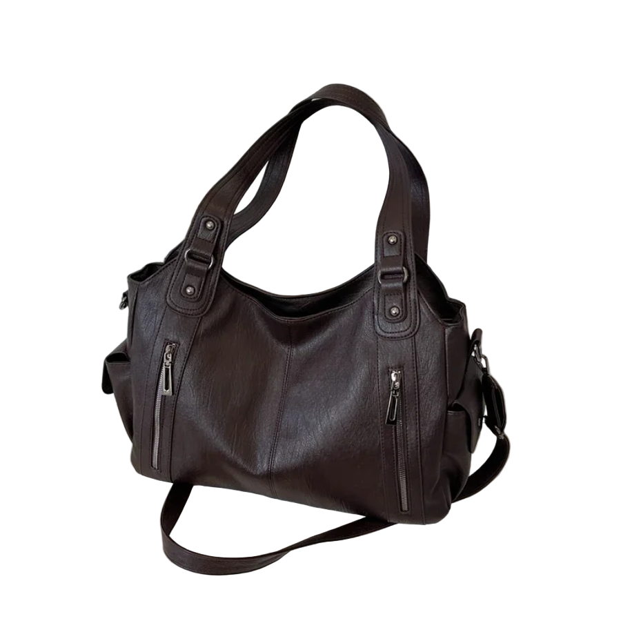 Sac Bandoulière Femme Chic Avec Poches Multiples et Design Moderne 3