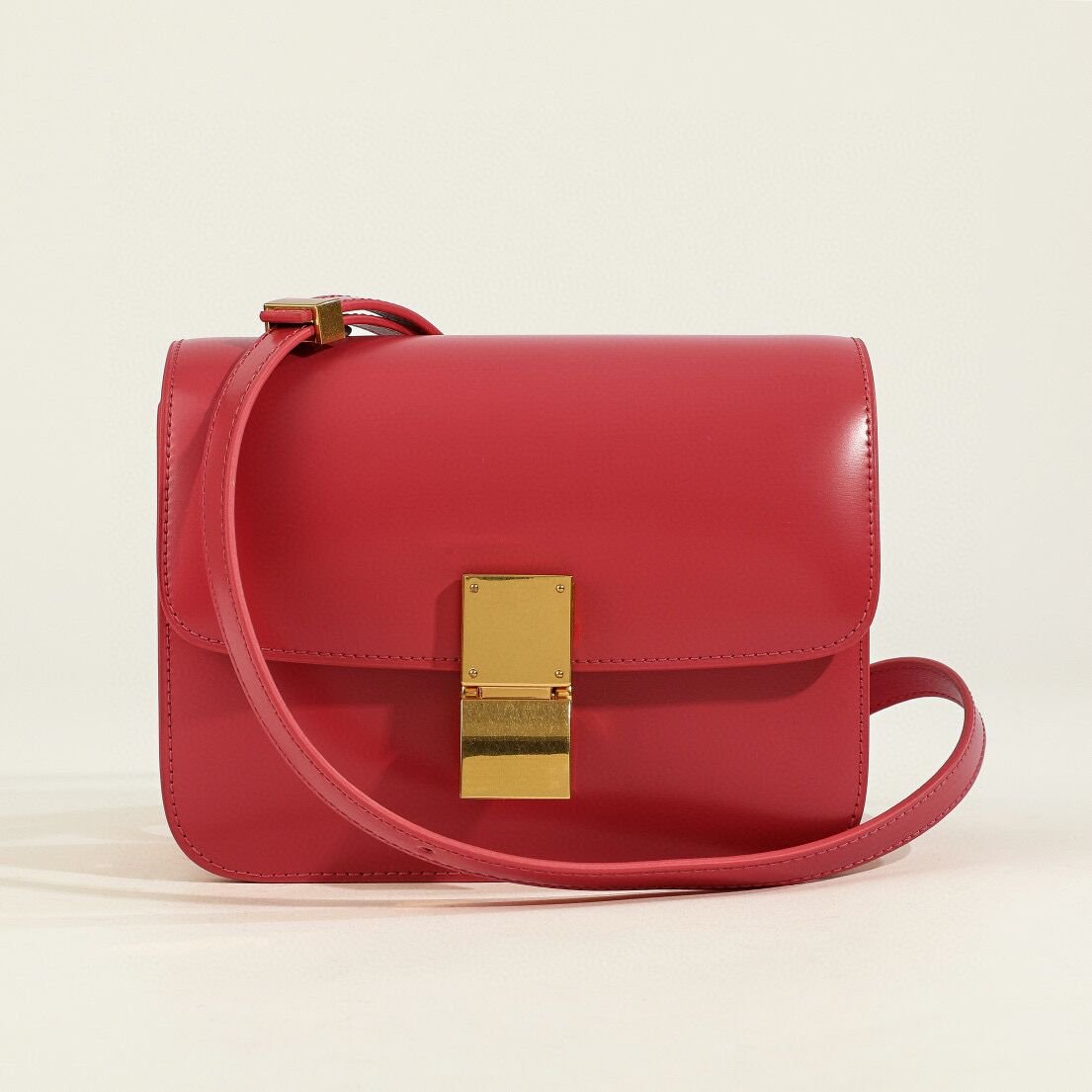 Sac Bandoulière Femme Classique Flap Box Élégant 10
