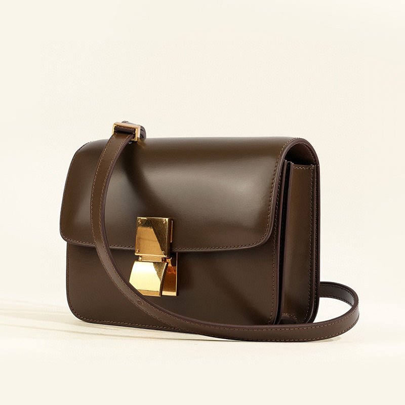 Sac Bandoulière Femme Classique Flap Box Élégant 1